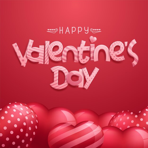 Happy valentines day and weeding design elements