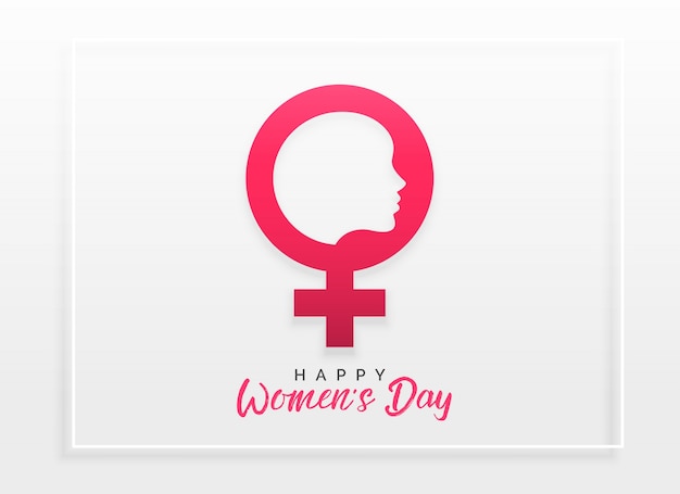 happy women's day celebration concept design background