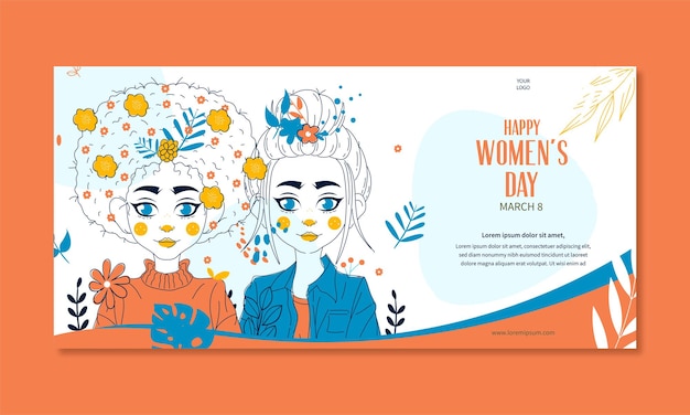 Free Vector happy women's day