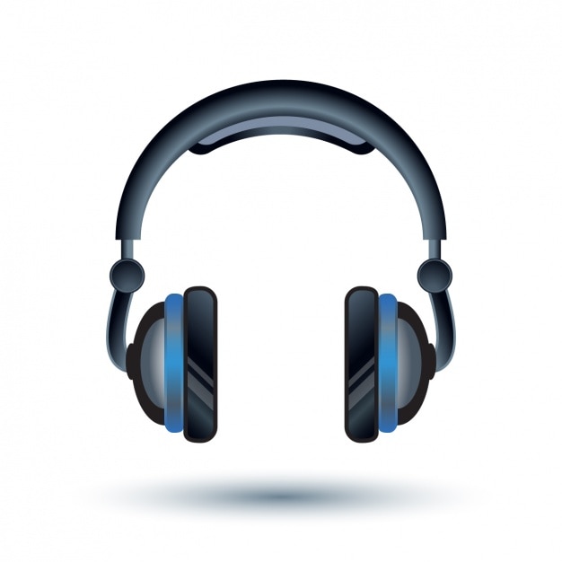 Headphones background design