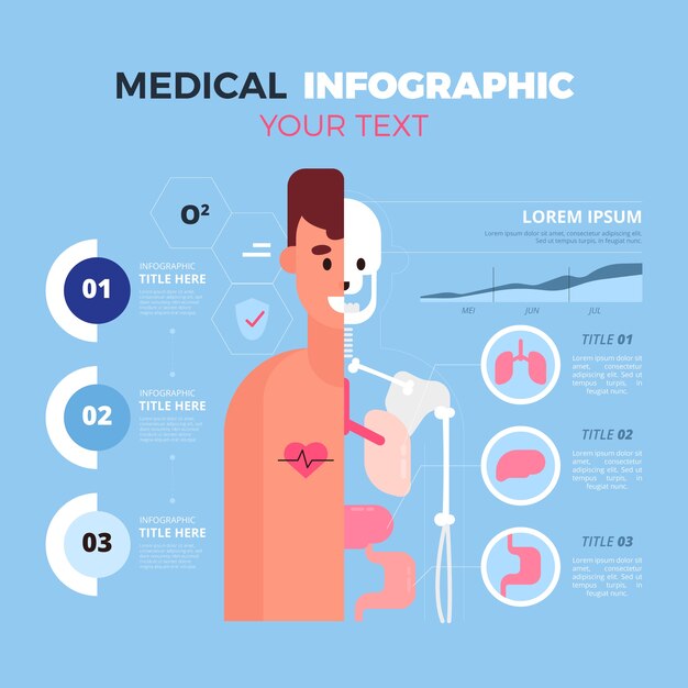 Health medical infographic