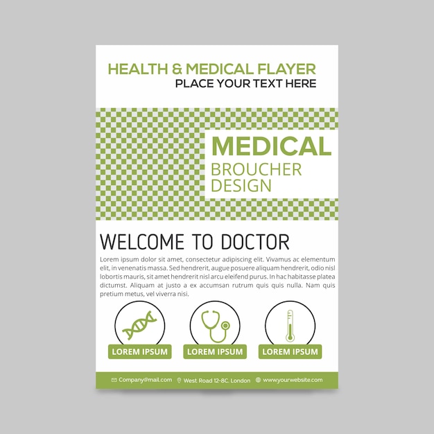 Healthcare medical brochure design