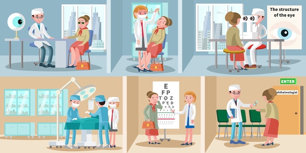 Healthcare Ophthalmology Horizontal Banners