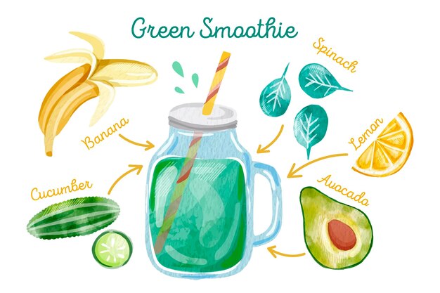 Healthy smoothie recipe