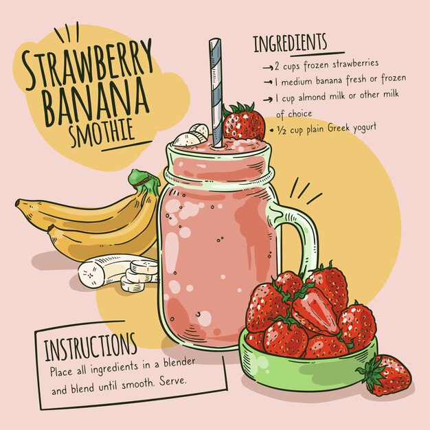 Healthy smoothie recipe