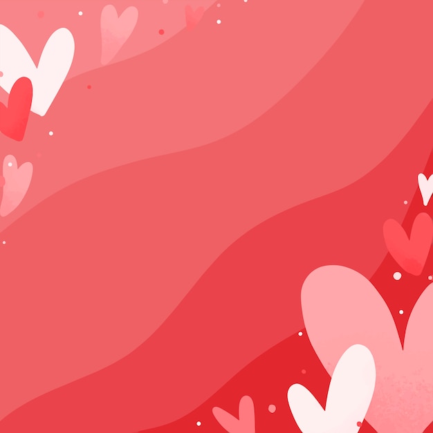 Heart background design