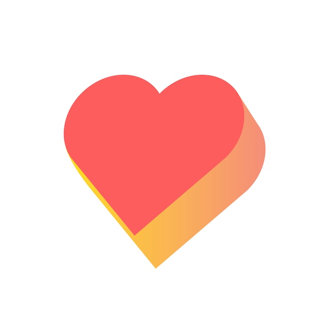 Free Vector heart icon 