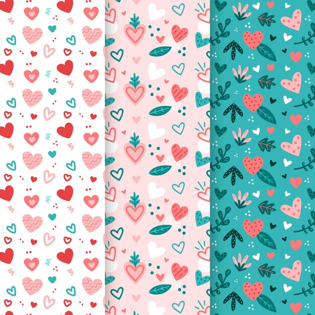 Heart pattern pack