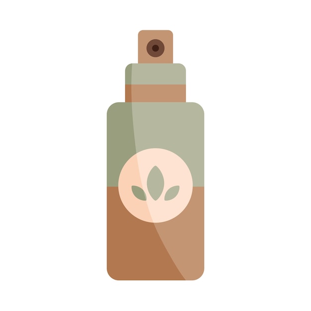 Free Vector herbal spray bottle