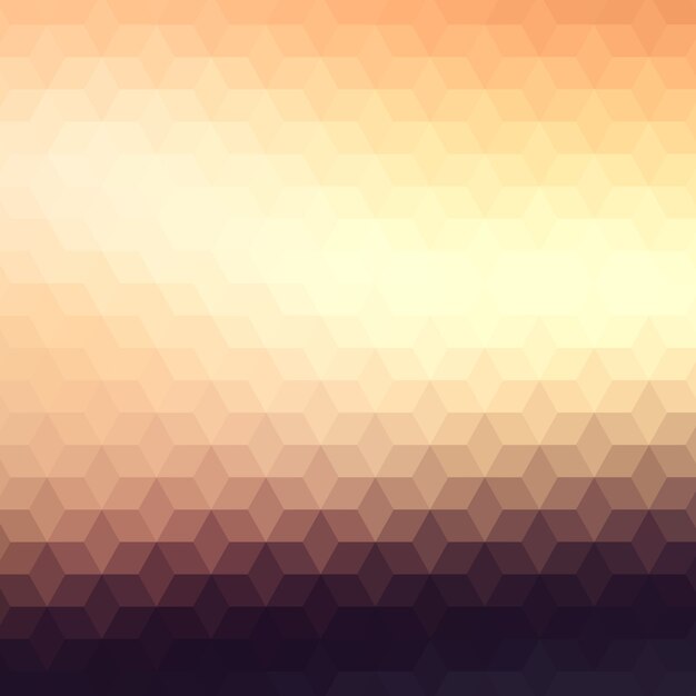 Hexagonal shapes background