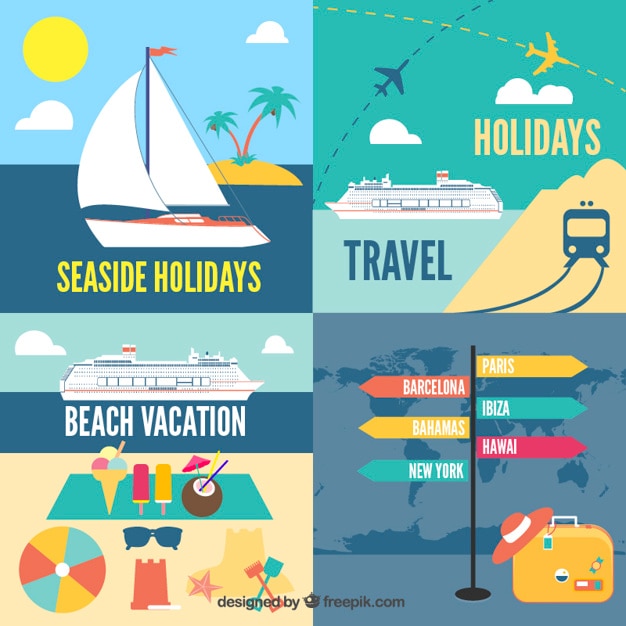 Free vector holidays icons