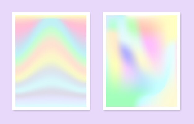 Holographic gradient set