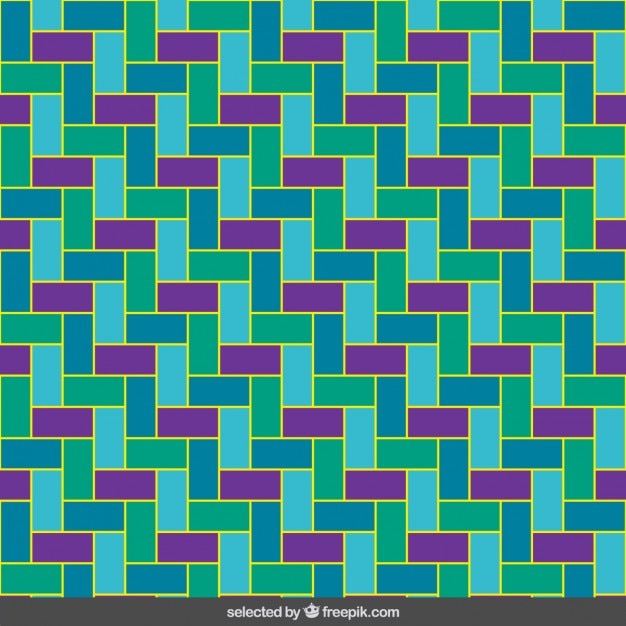 Free Vector homogeneous colorful rectangles mosaic