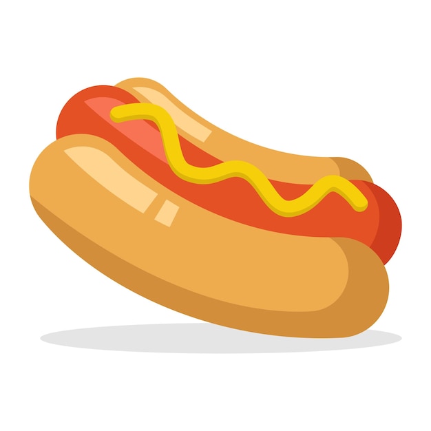 Free vector hot dog