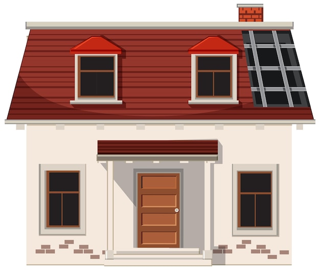 Free Vector house construction site concept