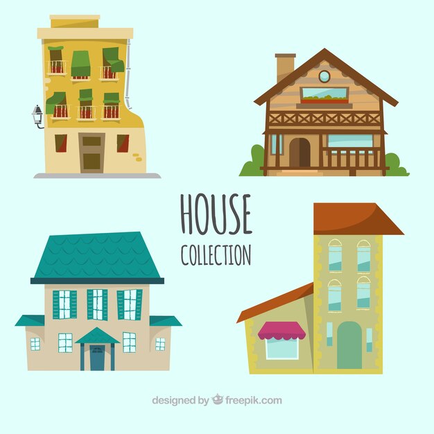 House set of four