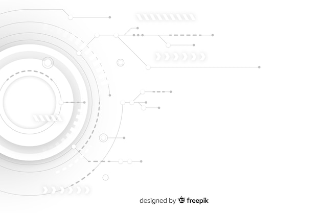 Hud technology background abstract style