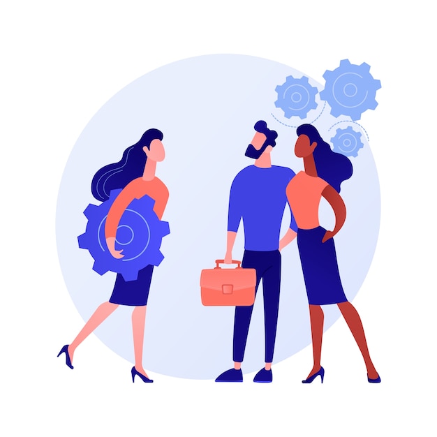 Free Vector human resources, talent management. staff choosing, personnel recruitment, employment agency. professional hr managers selecting new recruits concept illustration