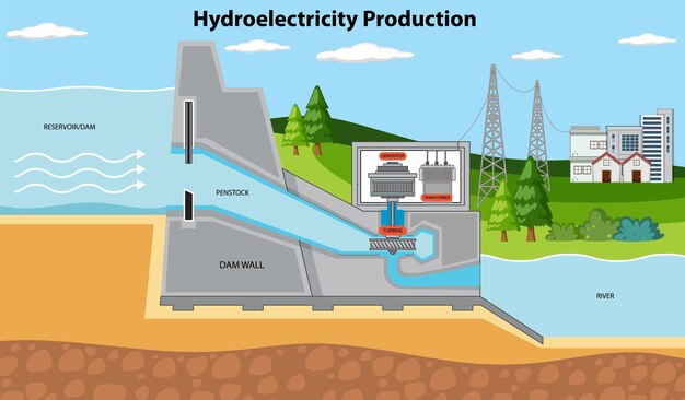 Hydroelectric Dam and Turbine Concept