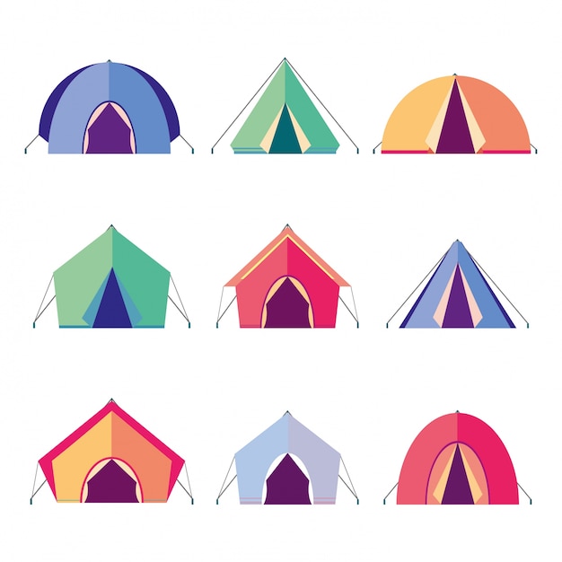 icons tents