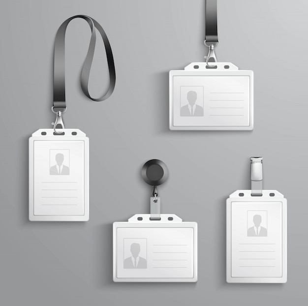 Identification Cards Set