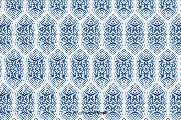 Free Vector ikat background