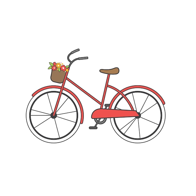 Free vector illustration of bicycle