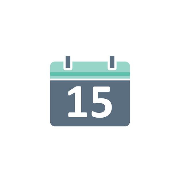 Free Vector illustration of calendar icon