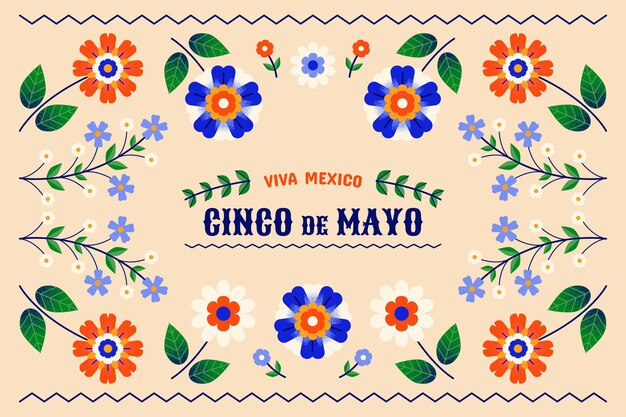 Illustration for cinco de mayo celebration