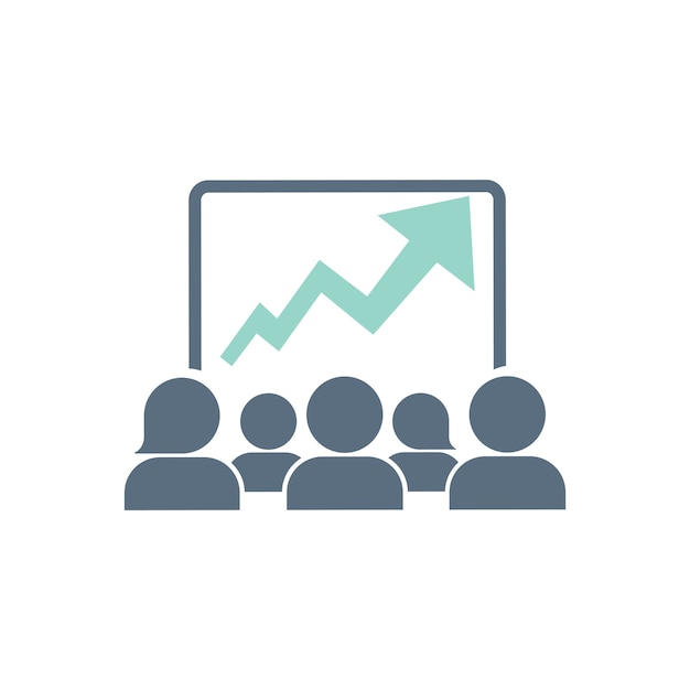 Free Vector illustration of data analysis graph