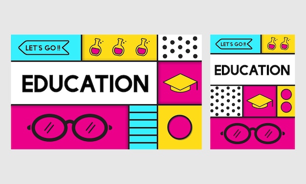 Illustration of education concept