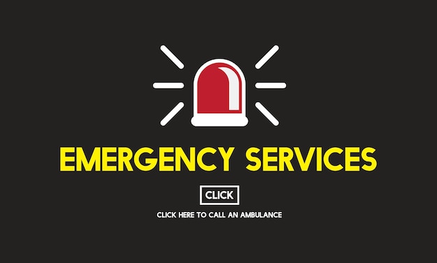 Free Vector illustration of emergency rescue