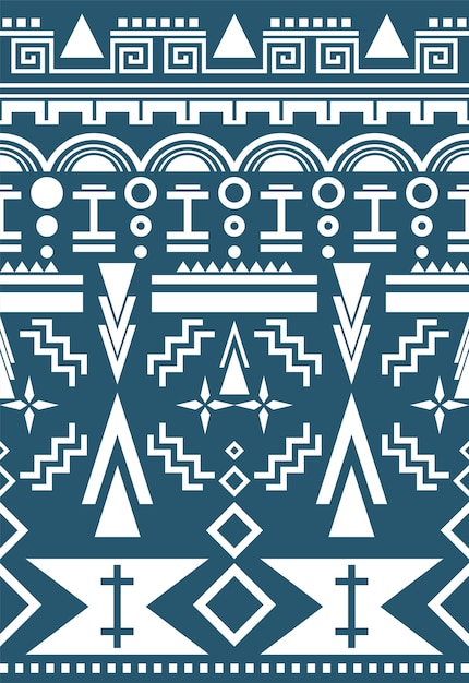 Illustration of ethnic pattern