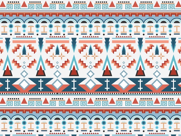 Free Vector illustration of ethnic pattern