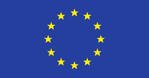 Free Vector illustration of european union flag