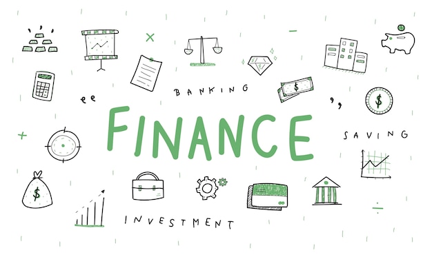 Free Vector illustration of financial concept