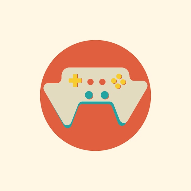 Illustration of game console vector