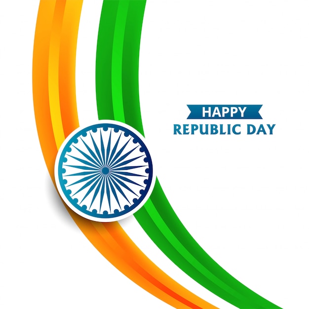 Illustration of Happy Republic Day of India 