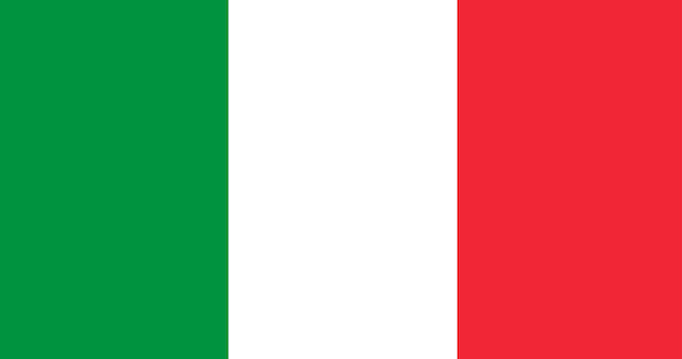 Free Vector illustration of italy flag