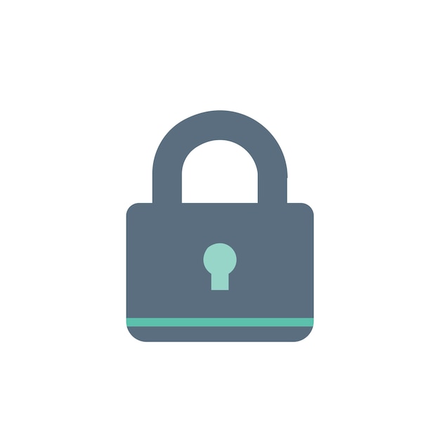 Free Vector illustration of lock icon