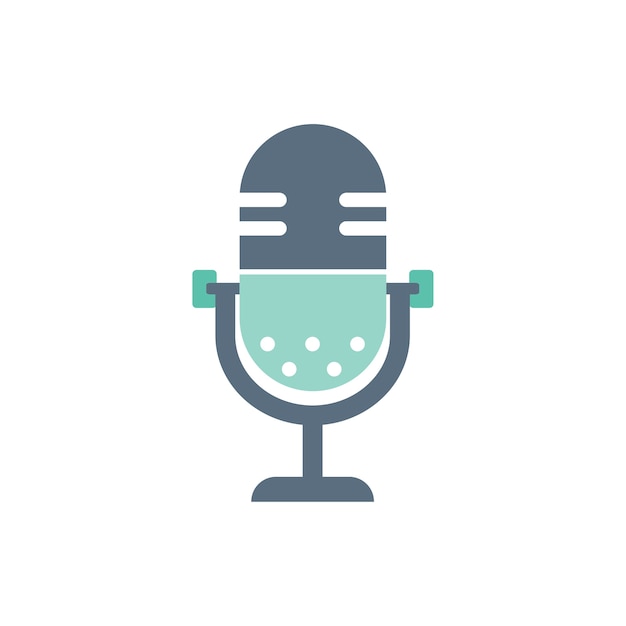 Free vector illustration of microphone