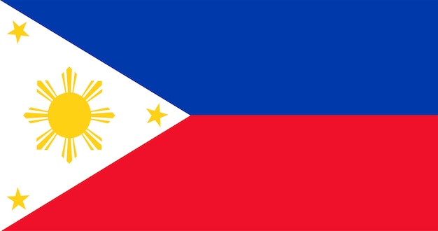 Free vector illustration of the philippinesflag