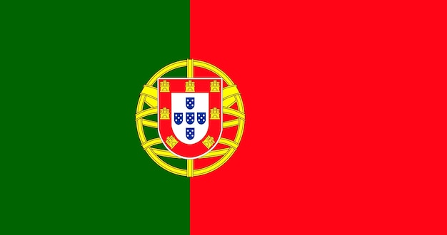 Free vector illustration of portugal flag