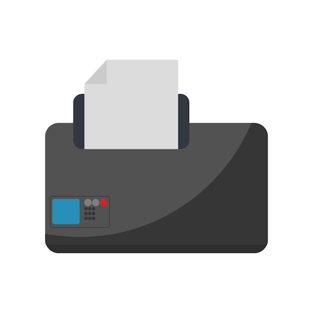 Illustration of printer