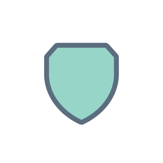 Free vector illustration of protection shield