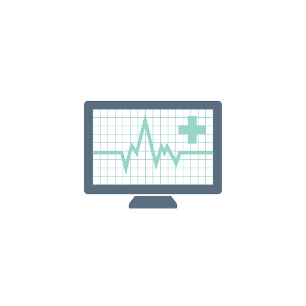 Free Vector illustration of pulse rate