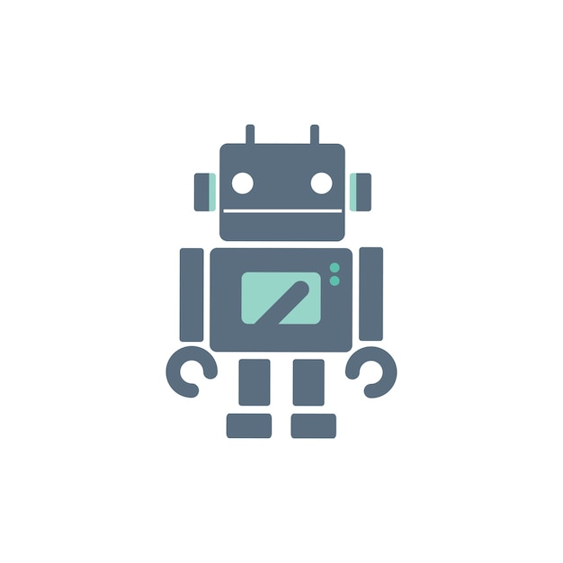 Free Vector illustration of robot