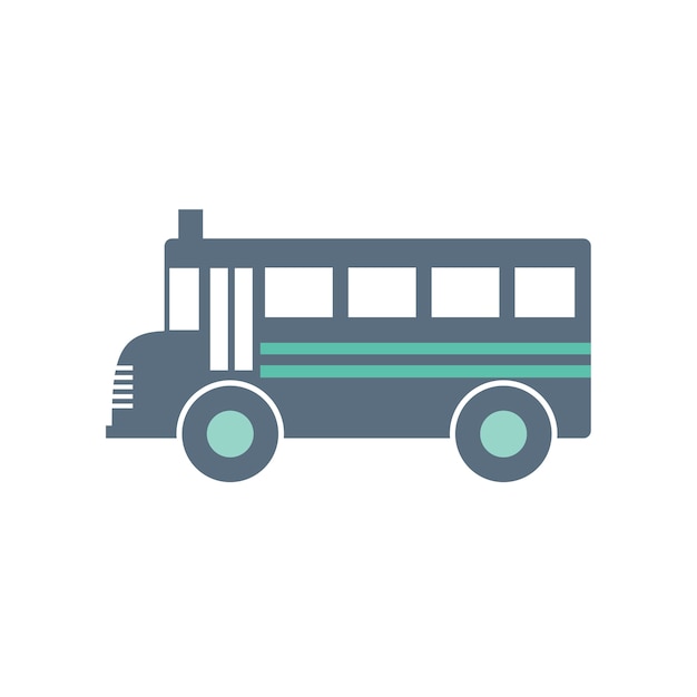 Illustration of school bus