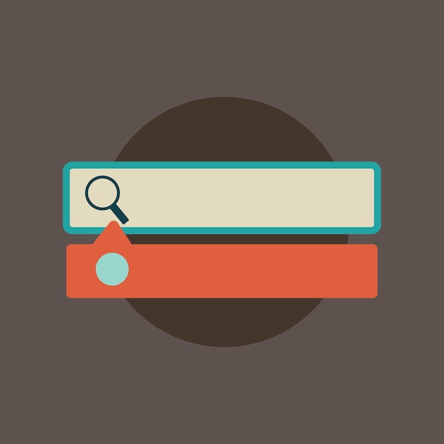 Free Vector illustration of search bar