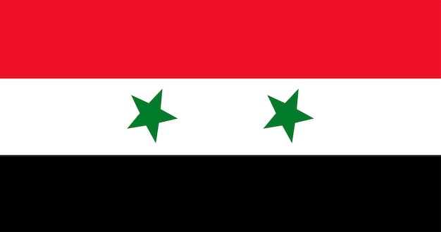 Illustration of Syria flag